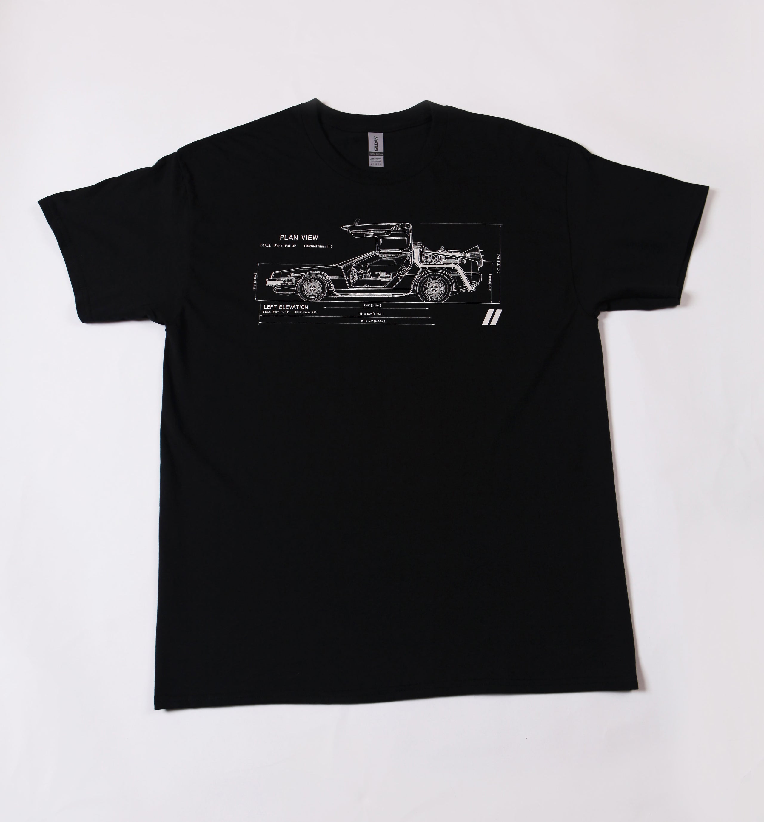 Delorean t shirt hotsell